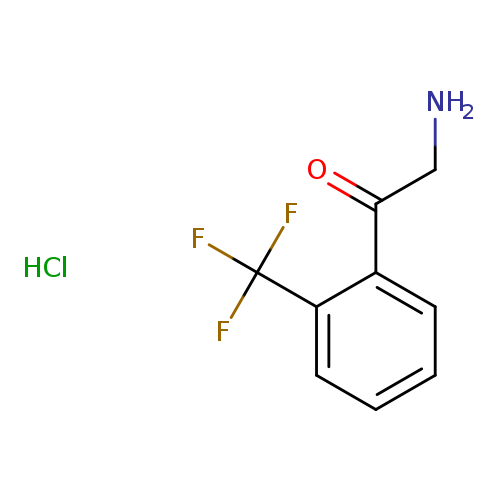 2-AMINO-1-(2-(TRIFLUOROMETHYL)PHENYL)ETHANONE HYDROCHLORIDE