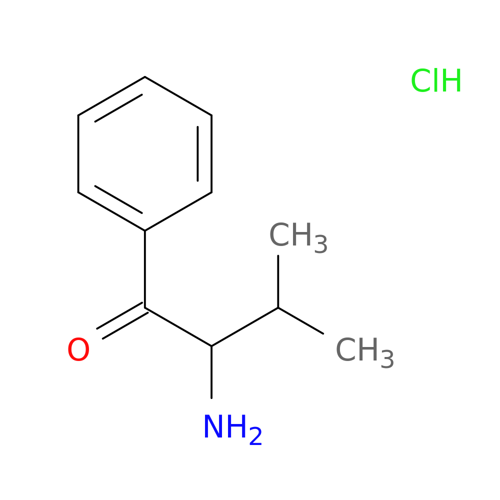 2-amino-3-methyl-1-phenylbutan-1-one hydrochloride
