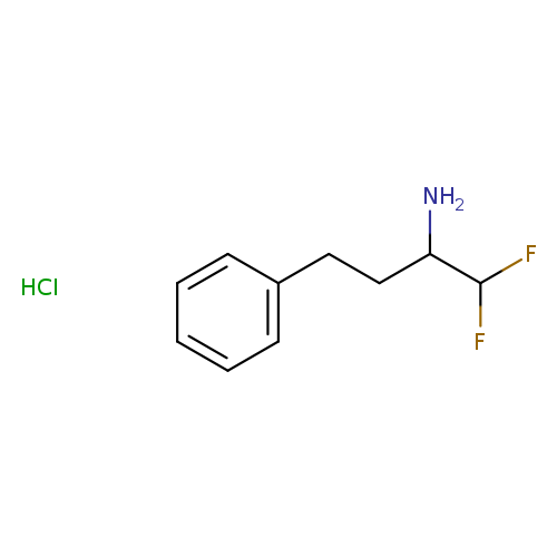 1,1-difluoro-4-phenylbutan-2-amine hydrochloride