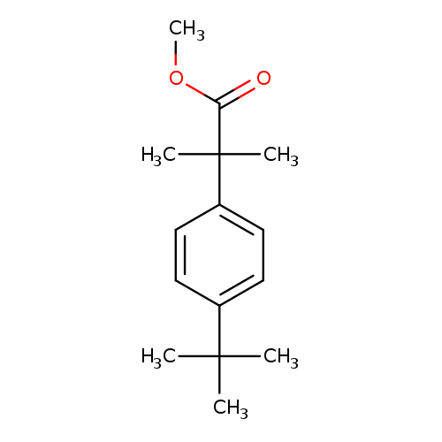 Benzeneacetic acid, 4-(1,1-dimethylethyl)-α,α-dimethyl-, methyl ester