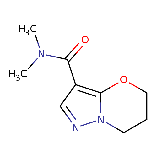 "N,N-dimethyl-5H,6H,7H-pyrazolo[3,2-b][1,3]oxazine-3-carboxamide"
