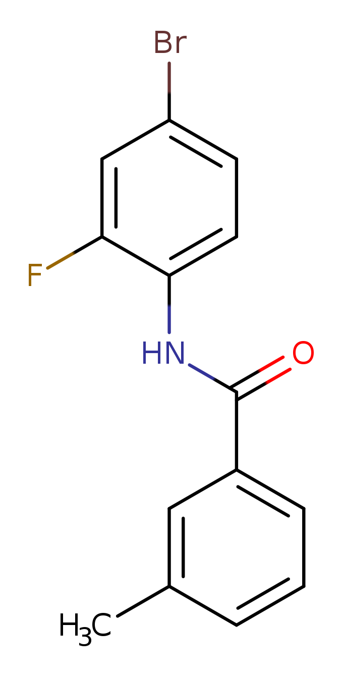 N-(4-bromo-2-fluorophenyl)-3-methylbenzamide
