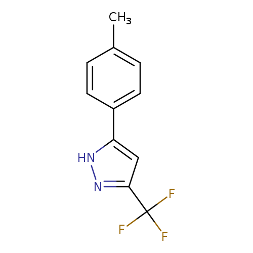 3-(4-methylphenyl)-5-(trifluoromethyl)-1H-pyrazole