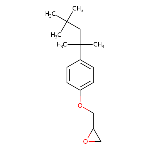 2-((4-(2,4,4-Trimethylpentan-2-yl)phenoxy)methyl)oxirane