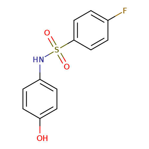 4-Fluoro-N-(4-hydroxyphenyl)benzenesulfonamide
