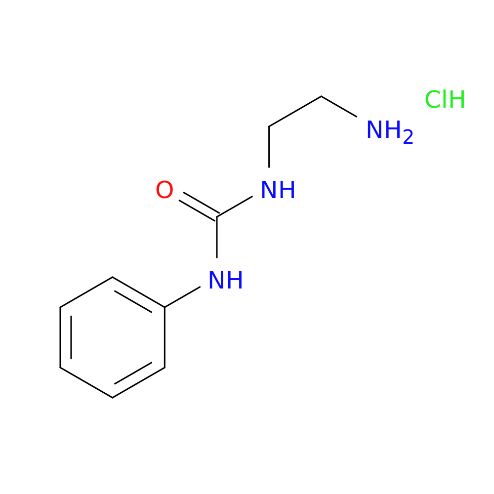 1-(2-Aminoethyl)-3-phenylurea, HCl