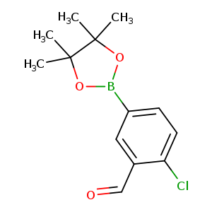 2-Chloro-5-(4,4,5,5-tetramethyl-1,3,2-dioxaborolan-2-yl)benzaldehyde