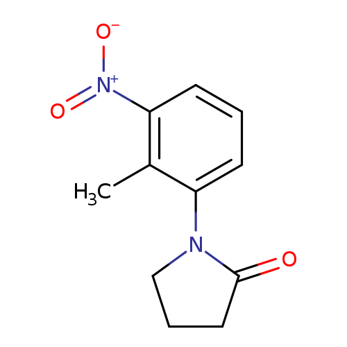 1-(2-methyl-3-nitrophenyl)pyrrolidin-2-one