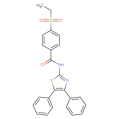 N-(4,5-diphenyl-1,3-thiazol-2-yl)-4-(ethanesulfonyl)benzamide