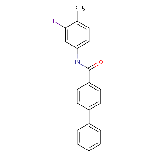 N-(3-iodo-4-methylphenyl)[1,1'-biphenyl]-4-carboxamide