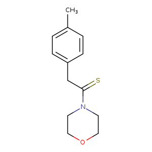 1-Morpholino-2-(p-tolyl)ethanethione