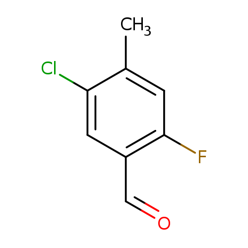 5-Chloro-2-fluoro-4-methylbenzaldehyde