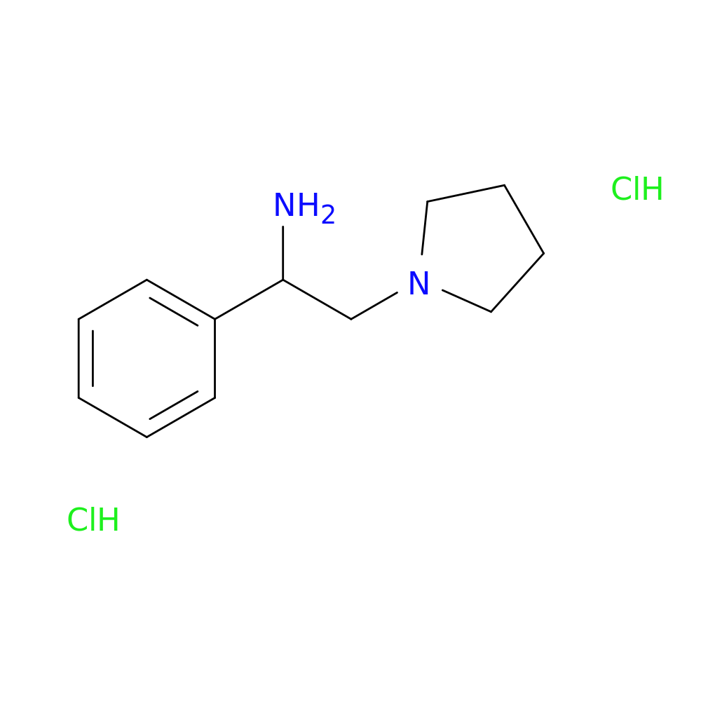 ALPHA-PHENYL-1-PYRROLIDINEETHANAMINE DIHYDROCHLORIDE