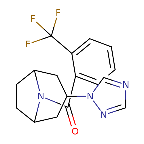3-(1H-1,2,4-triazol-1-yl)-8-[2-(trifluoromethyl)benzoyl]-8-azabicyclo[3.2.1]octane