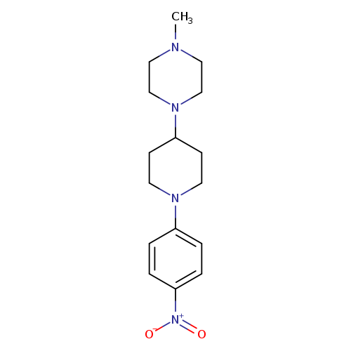 1-Methyl-4-[1-(4-nitrophenyl)-4-piperidyl]piperazine