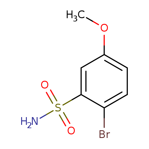 2-bromo-5-methoxybenzene-1-sulfonamide