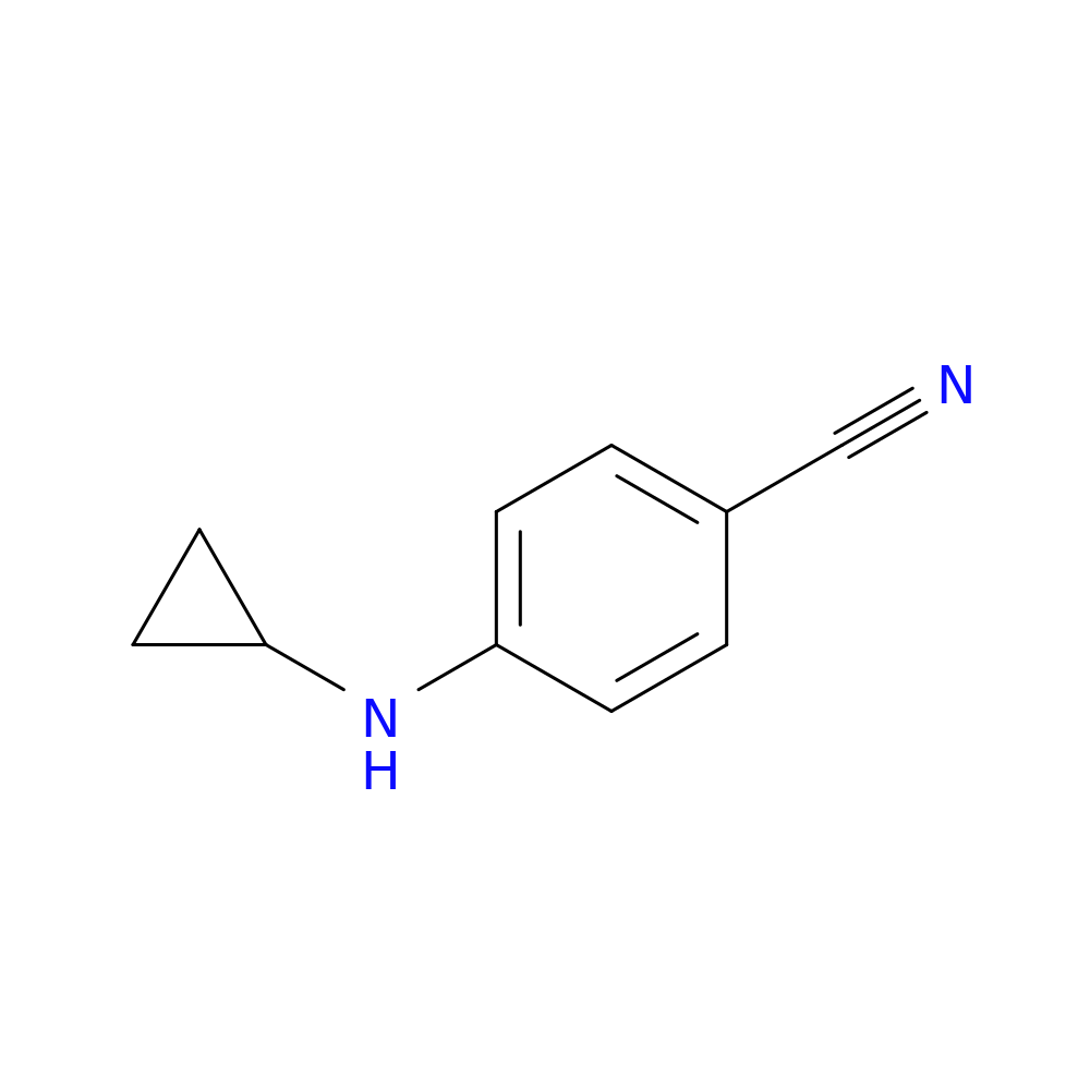4-(cyclopropylamino)benzonitrile