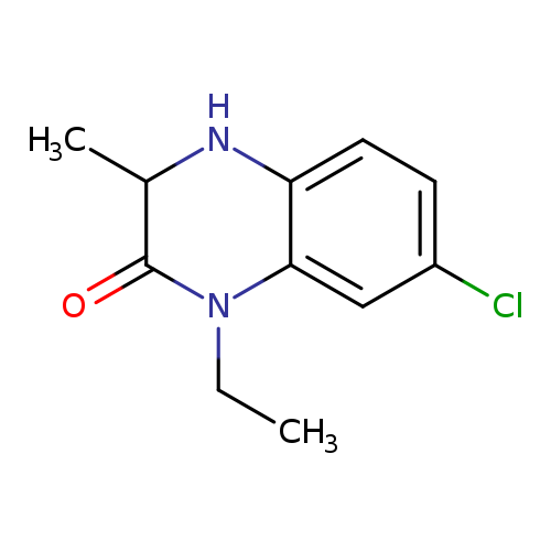 7-chloro-1-ethyl-3-methyl-1,2,3,4-tetrahydroquinoxalin-2-one