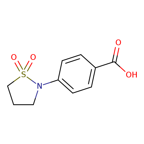 4-(1,1-Dioxidoisothiazolidin-2-yl)benzoic acid