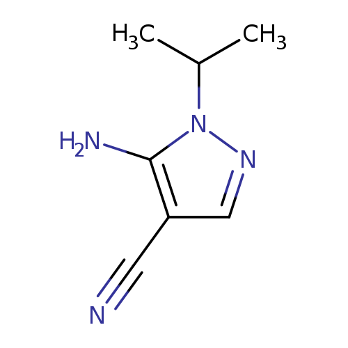 1H-Pyrazole-4-carbonitrile,5-amino-1-(1-methylethyl)-(9CI)