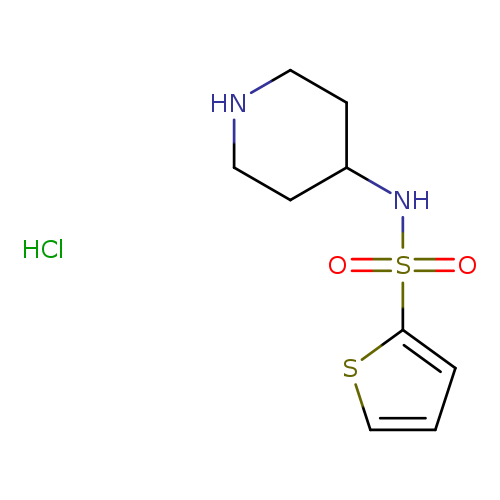 N-(piperidin-4-yl)thiophene-2-sulfonamide hydrochloride