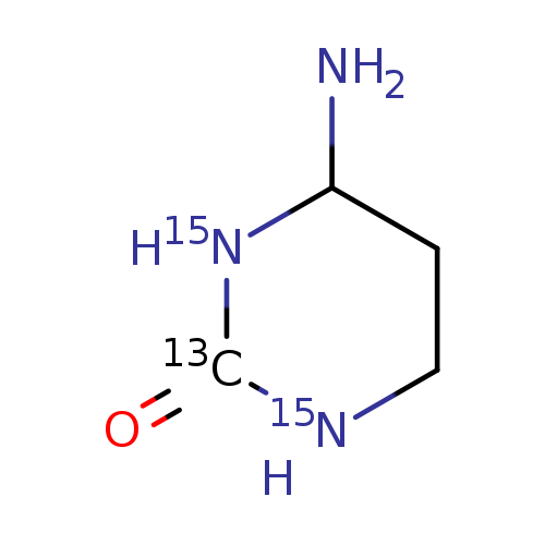 2(1H)-Pyrimidinone-2-13C-1,3-15N2, 6-amino-5-fluoro-