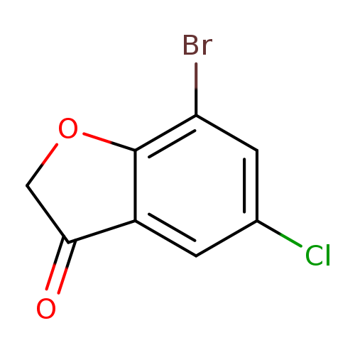 7-bromo-5-chloro-2,3-dihydro-1-benzofuran-3-one