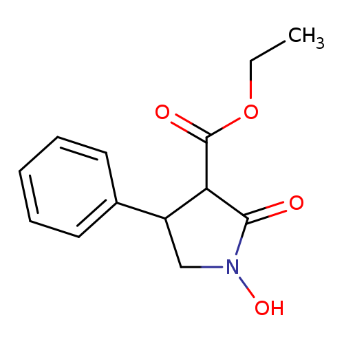 ethyl 1-hydroxy-2-oxo-4-phenylpyrrolidine-3-carboxylate
