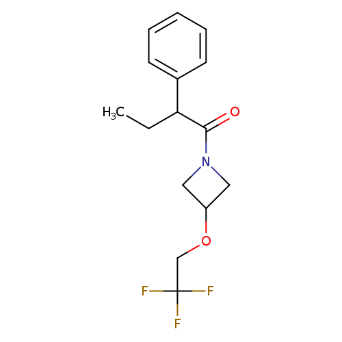 2-phenyl-1-[3-(2,2,2-trifluoroethoxy)azetidin-1-yl]butan-1-one