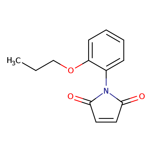 1-(2-propoxyphenyl)-2,5-dihydro-1H-pyrrole-2,5-dione