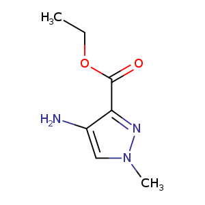 1H-Pyrazole-3-carboxylic acid, 4-amino-1-methyl-, ethyl ester