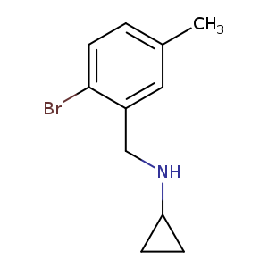 N-[(2-bromo-5-methylphenyl)methyl]cyclopropanamine
