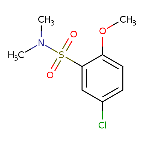 5-chloro-2-methoxy-N,N-dimethylbenzenesulfonamide