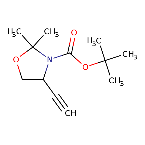 tert-Butyl 4-ethynyl-2,2-dimethyloxazolidine-3-carboxylate