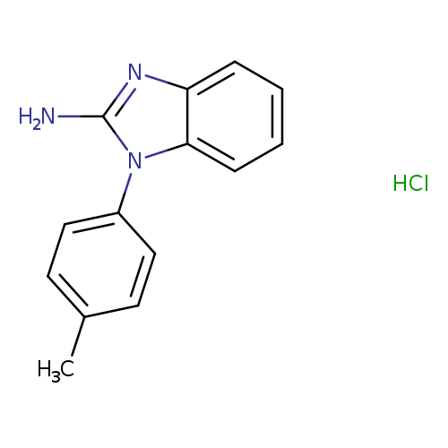 1-(4-methylphenyl)-1H-1,3-benzodiazol-2-amine hydrochloride