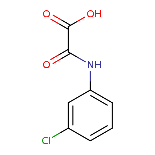 [(3-Chlorophenyl)amino](oxo)acetic acid