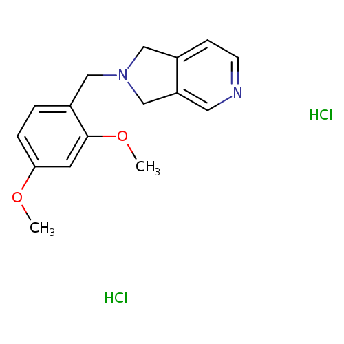 2-[(2,4-dimethoxyphenyl)methyl]-1H,2H,3H-pyrrolo[3,4-c]pyridine dihydrochloride
