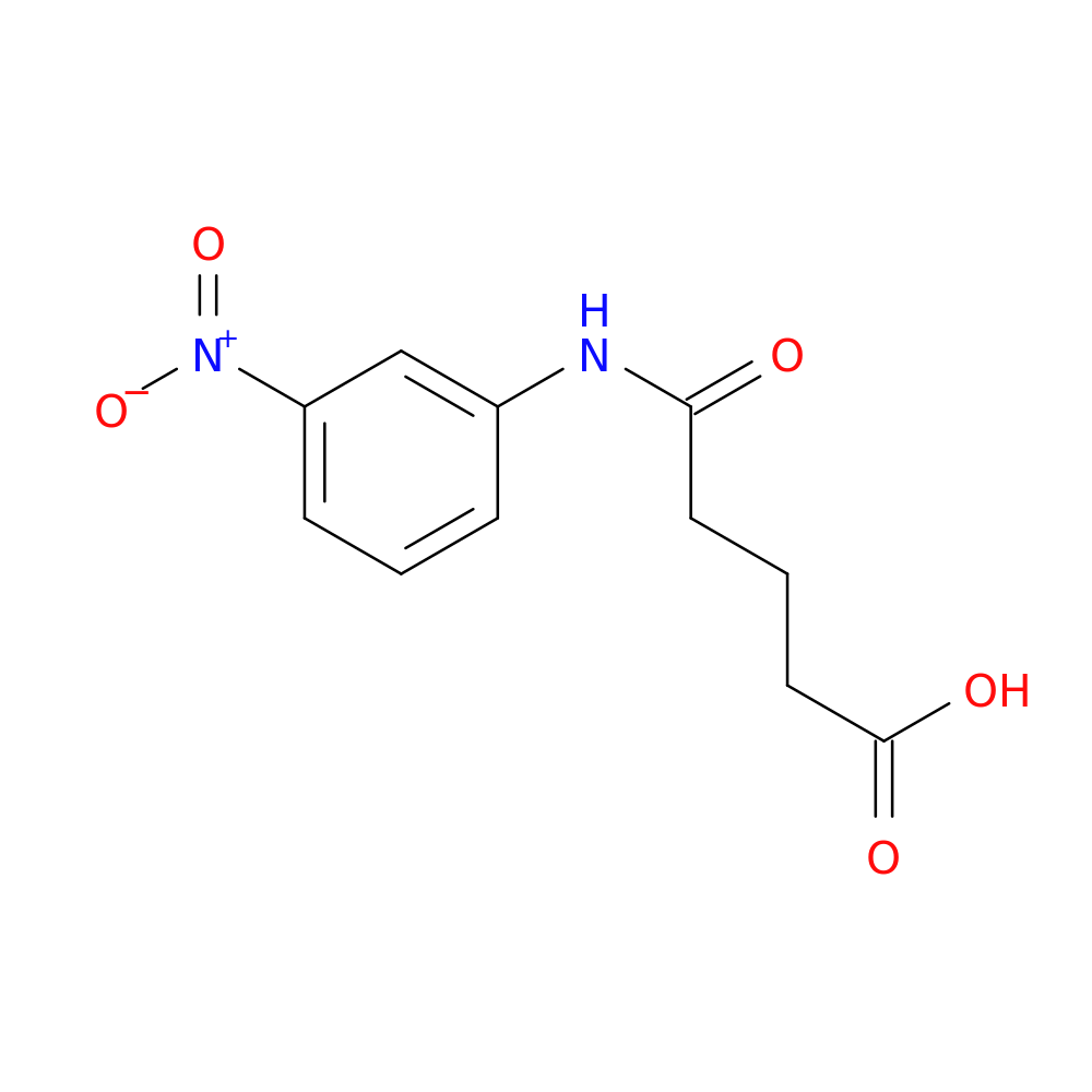 5-((3-Nitrophenyl)amino)-5-oxopentanoic acid