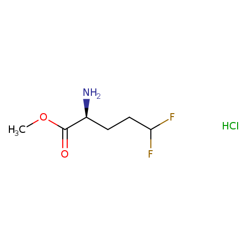 methyl (2S)-2-amino-5,5-difluoropentanoate hydrochloride