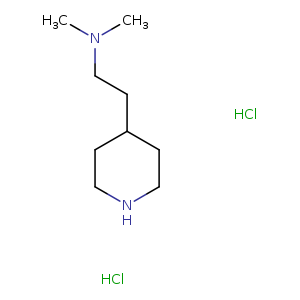 4-Piperidineethanamine, N,N-dimethyl-, hydrochloride (1:2)
