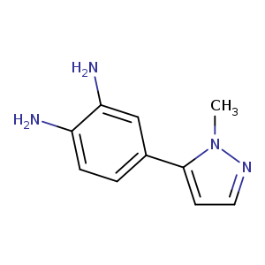 4-(1-methyl-1H-pyrazol-5-yl)benzene-1,2-diamine