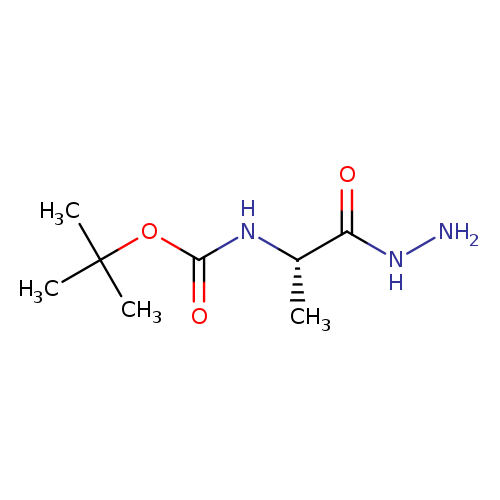 tert-butyl (1-hydrazinyl-1-oxopropan-2-yl)carbaMate