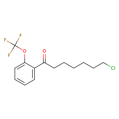7-Chloro-1-(2-trifluoromethoxyphenyl)-1-oxoheptane