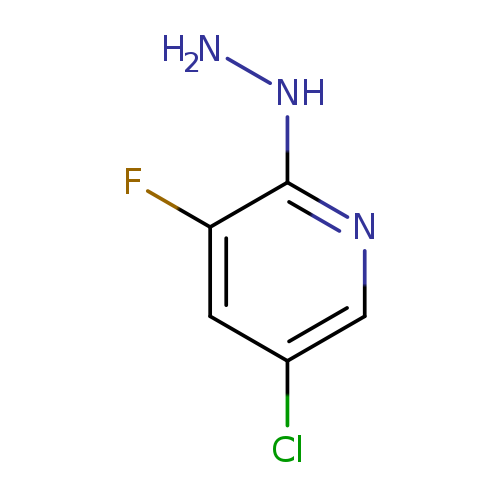 Pyridine, 5-chloro-3-fluoro-2-hydrazinyl-