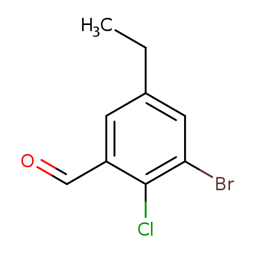3-Bromo-2-chloro-5-ethylbenzaldehyde