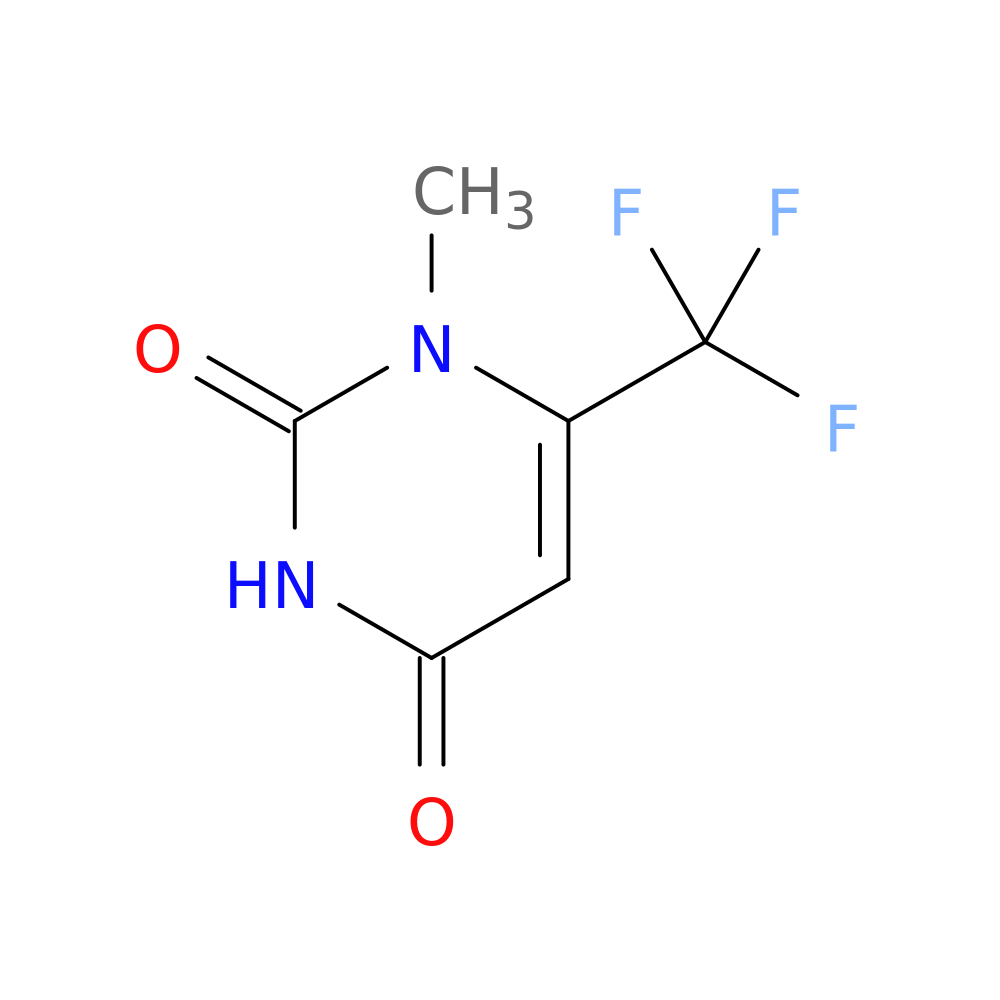 1-methyl-6-(trifluoromethyl)-1,2,3,4-tetrahydropyrimidine-2,4-dione