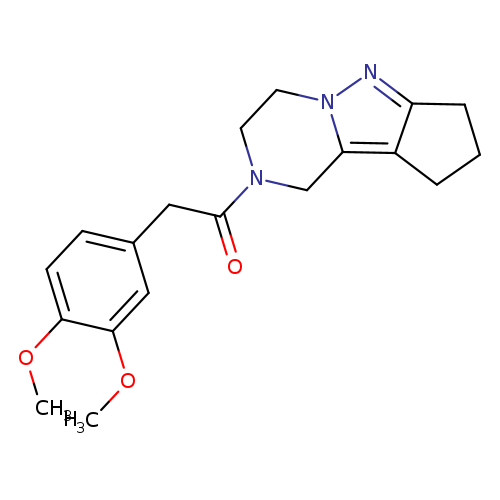 2-(3,4-dimethoxyphenyl)-1-{7,8,11-triazatricyclo[6.4.0.0^{2,6}]dodeca-1,6-dien-11-yl}ethan-1-one