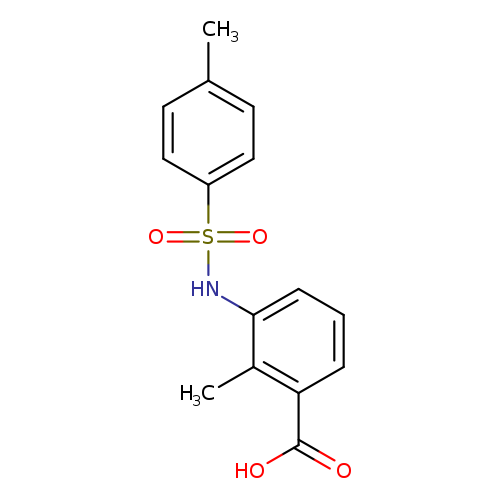 2-Methyl-3-([(4-methylphenyl)sulfonyl]amino)benzoic acid