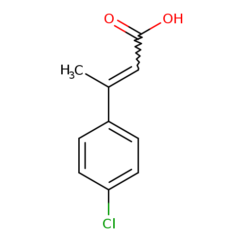 2-Butenoic acid, 3-(4-chlorophenyl)-