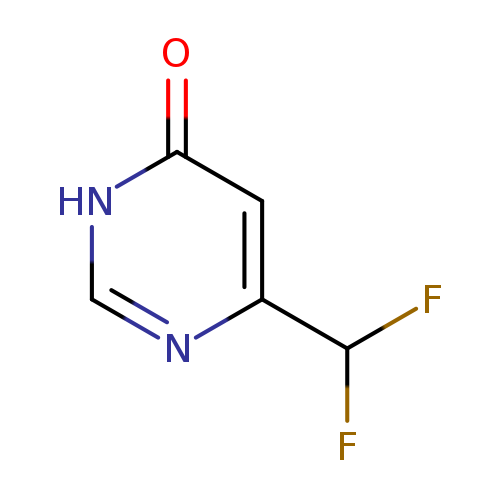 4(3H)-Pyrimidinone, 6-(difluoromethyl)-